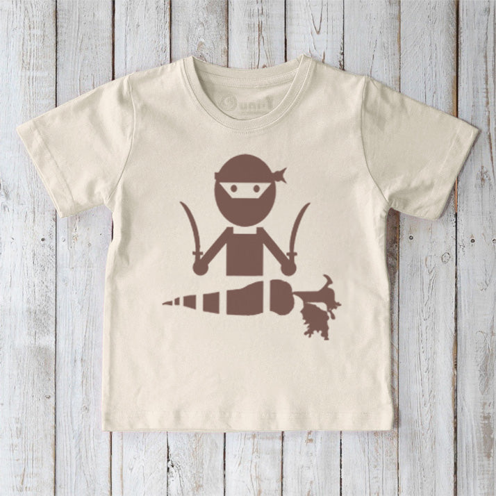 "Veggie Ninja" T-Shirt for Kids