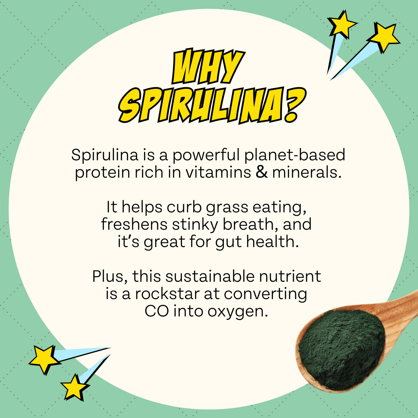 Veggie Dailies con Espirulina, paquete de 4
