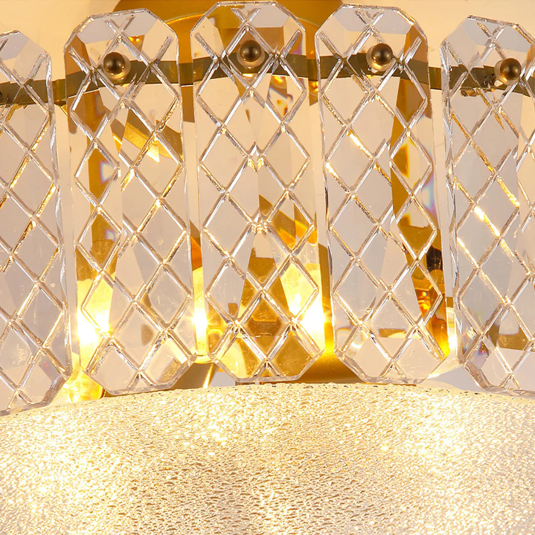 Lámpara de techo de cristal Vélez