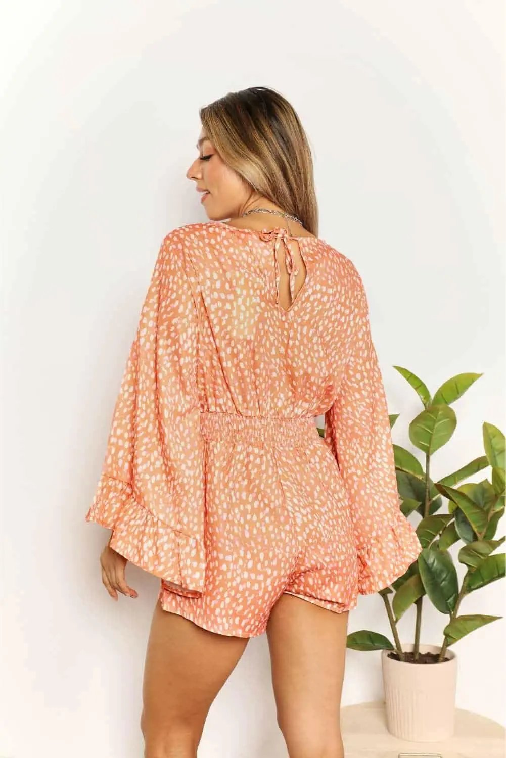 Dresses Trendsi Vibrant Print Romper Women's TikTok Dress - Flattering & Trendy