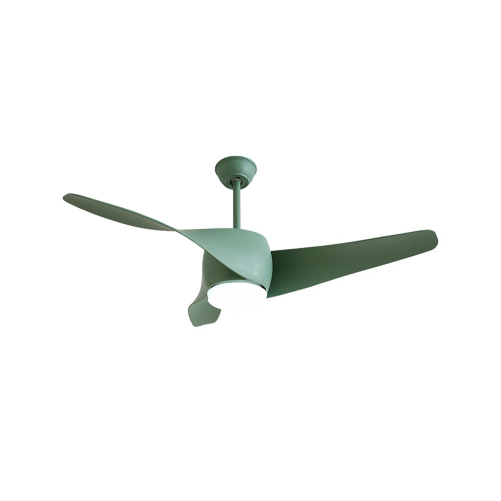 Lámpara de ventilador de techo Akash vintage