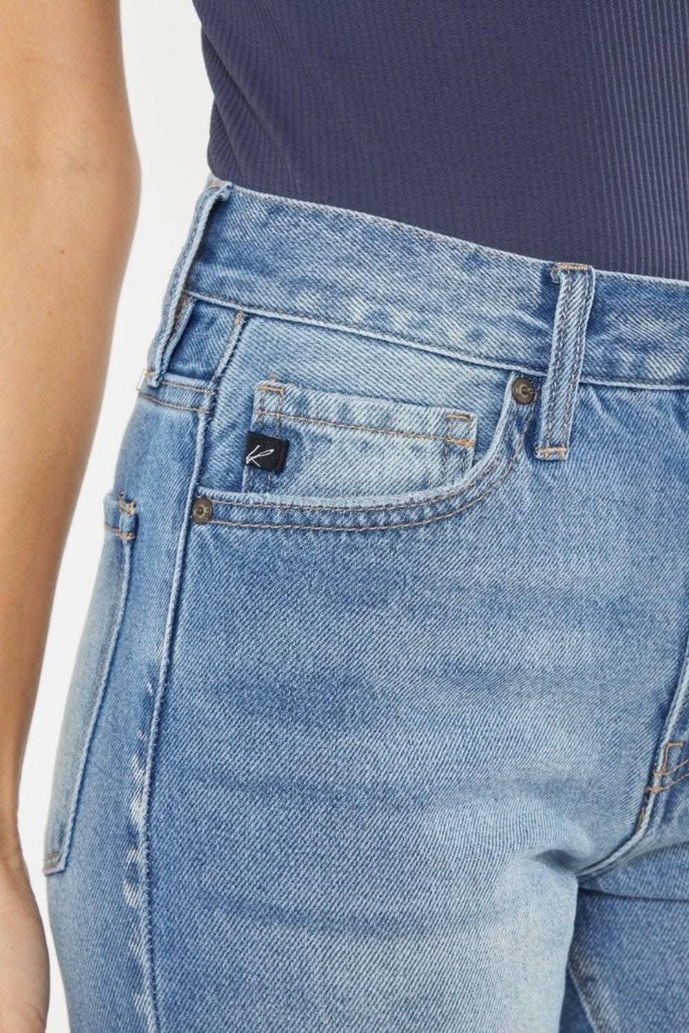 Jeans - Vintage Blue High Rise - Straight Leg