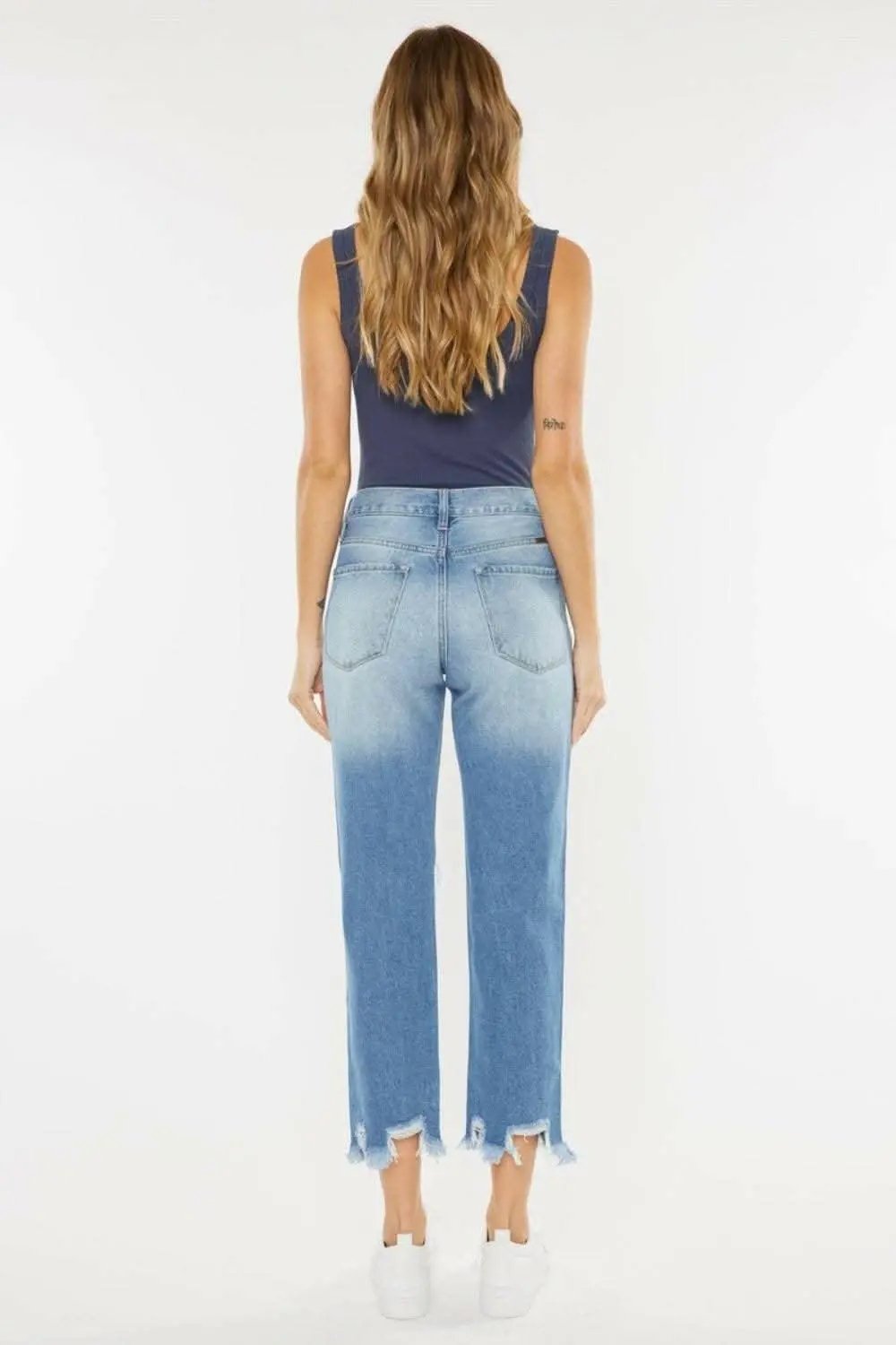 Jeans - Vintage Blue High Rise - Straight Leg