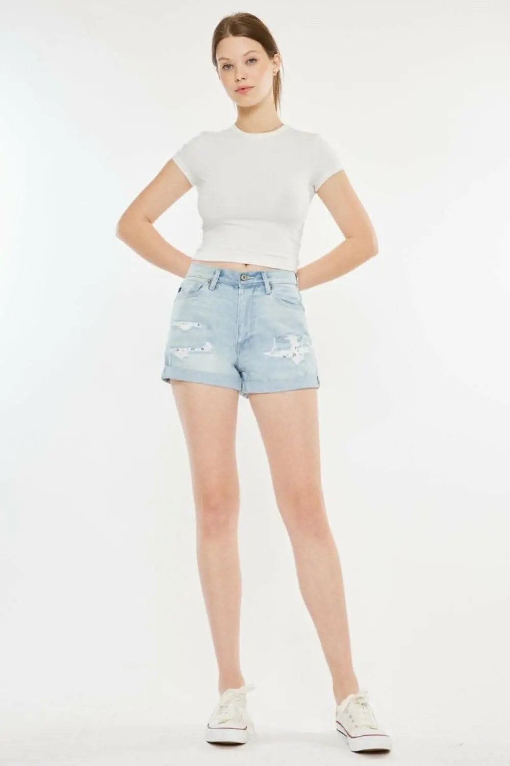 Trendsi Jeans & Denim - Vintage high rise mom shorts
