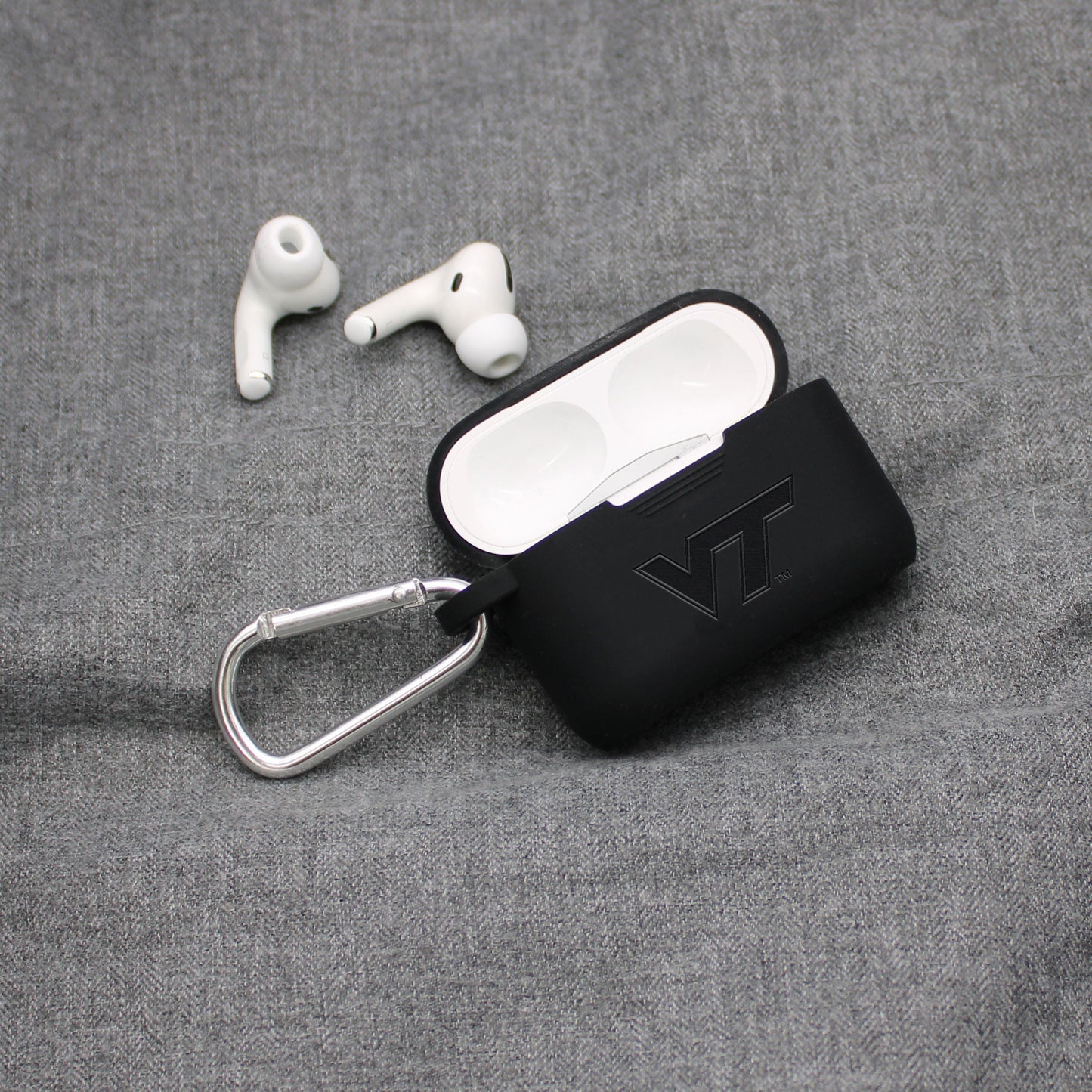 Virginia Tech Hokies Engraved AirPods Pro 1 & 2 Case Cover