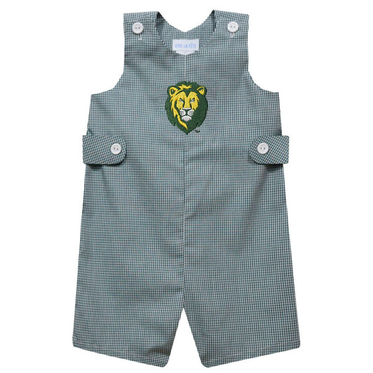 Vive La Fete - Southeastern Louisiana Embroidered Hunter Green Boys Jon Jon