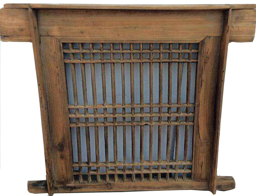 Reclaimed Wood Screen Window