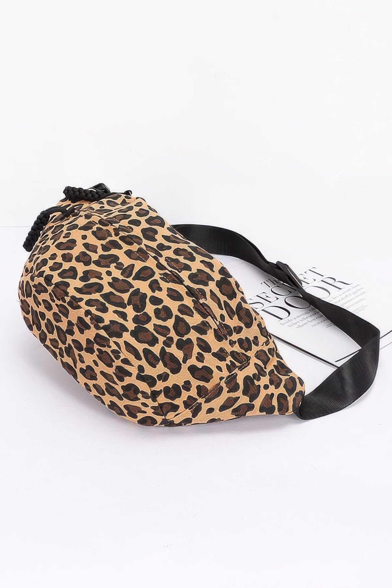 Cotton Canvas Leo Crossbody Bag