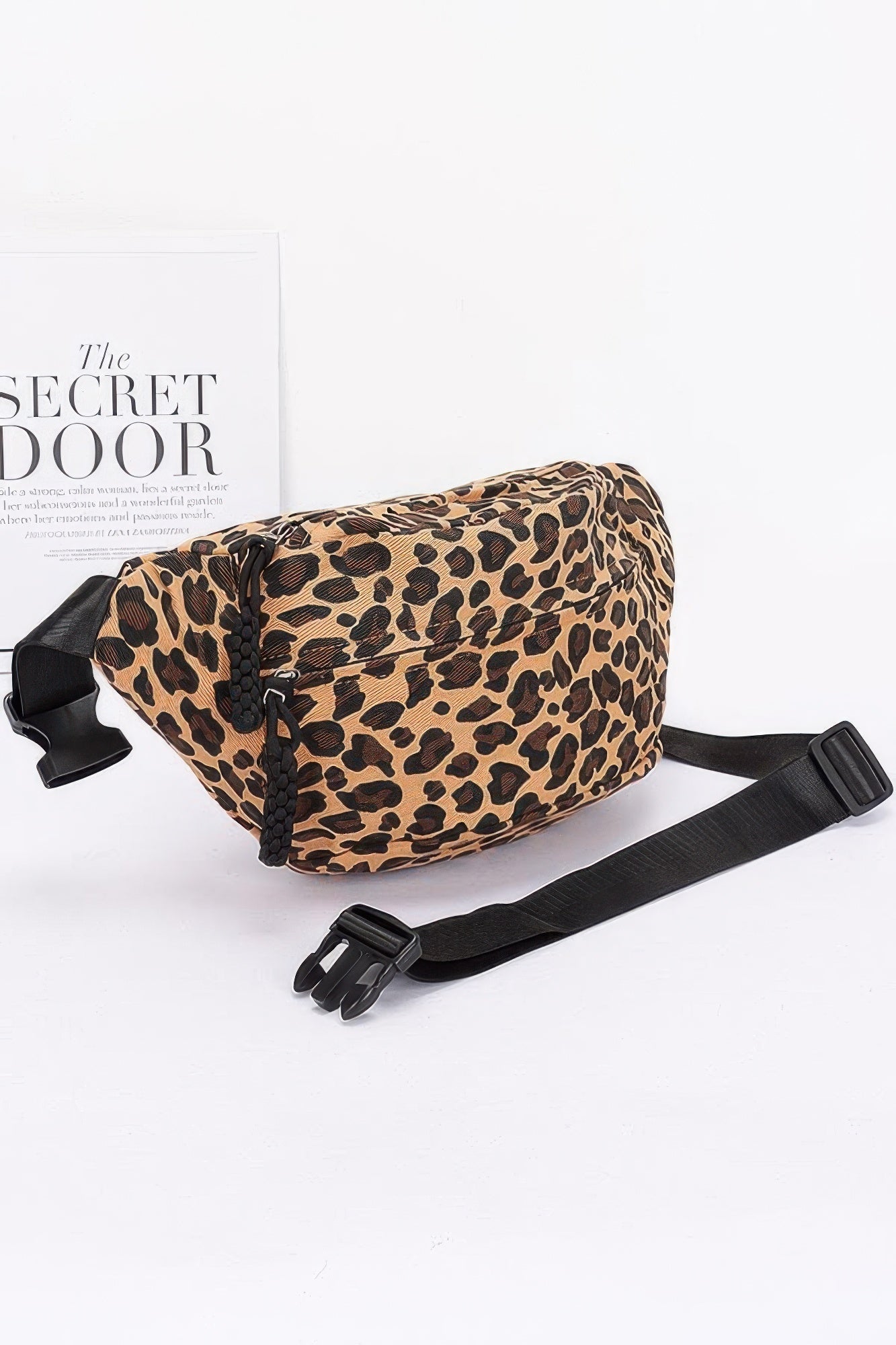 Cotton Canvas Leo Crossbody Bag