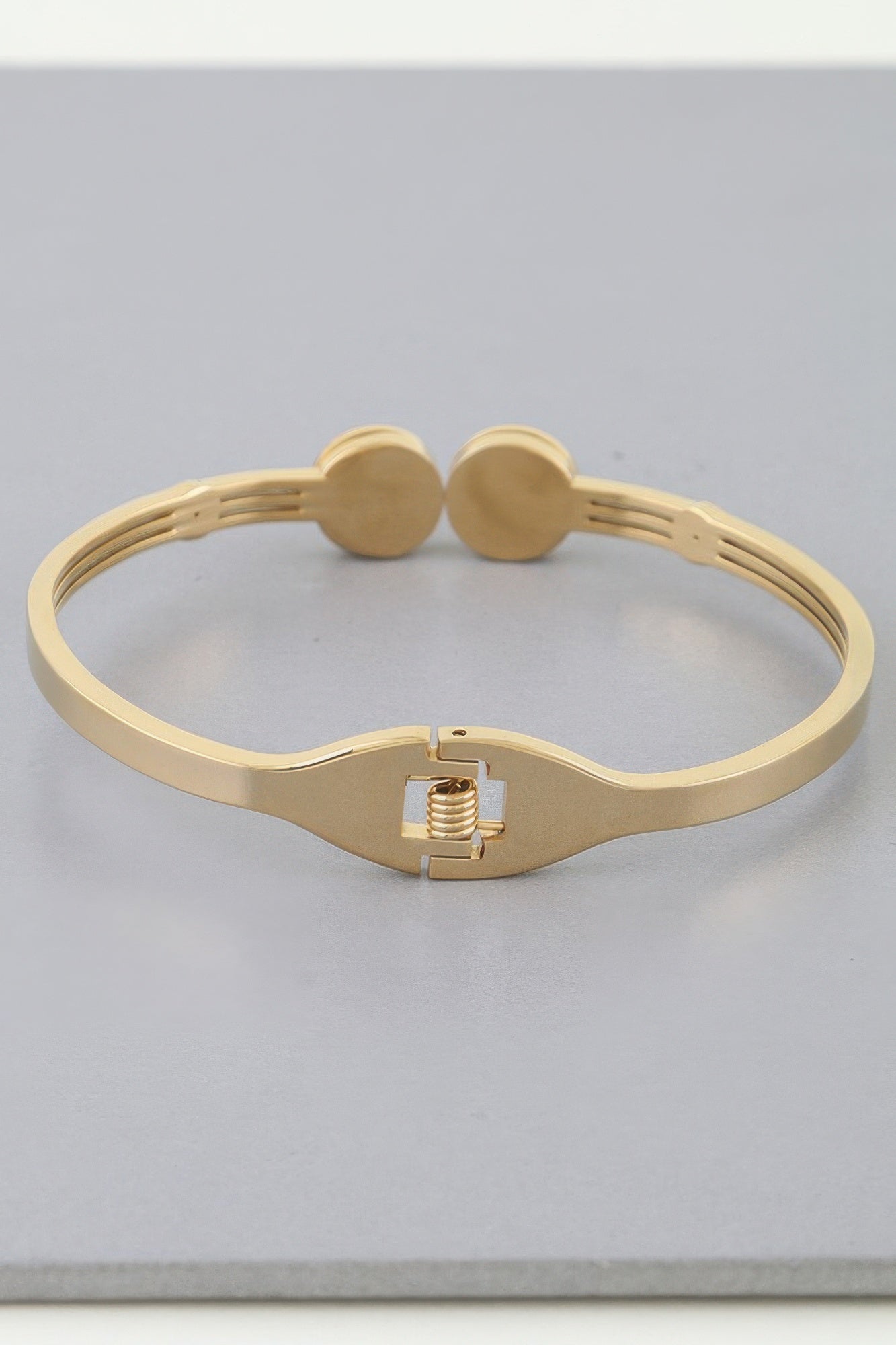Twin Clock Wrap Bracelet