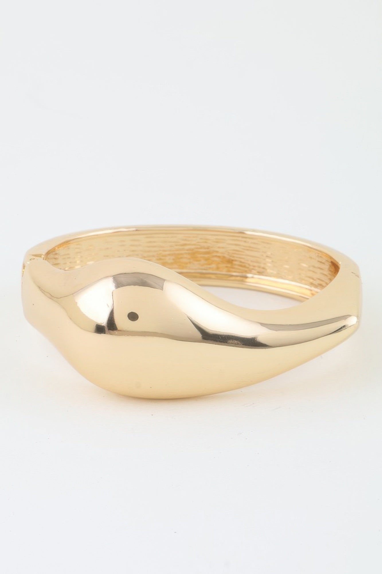 Shiny Teardrop Cuff Bracelet