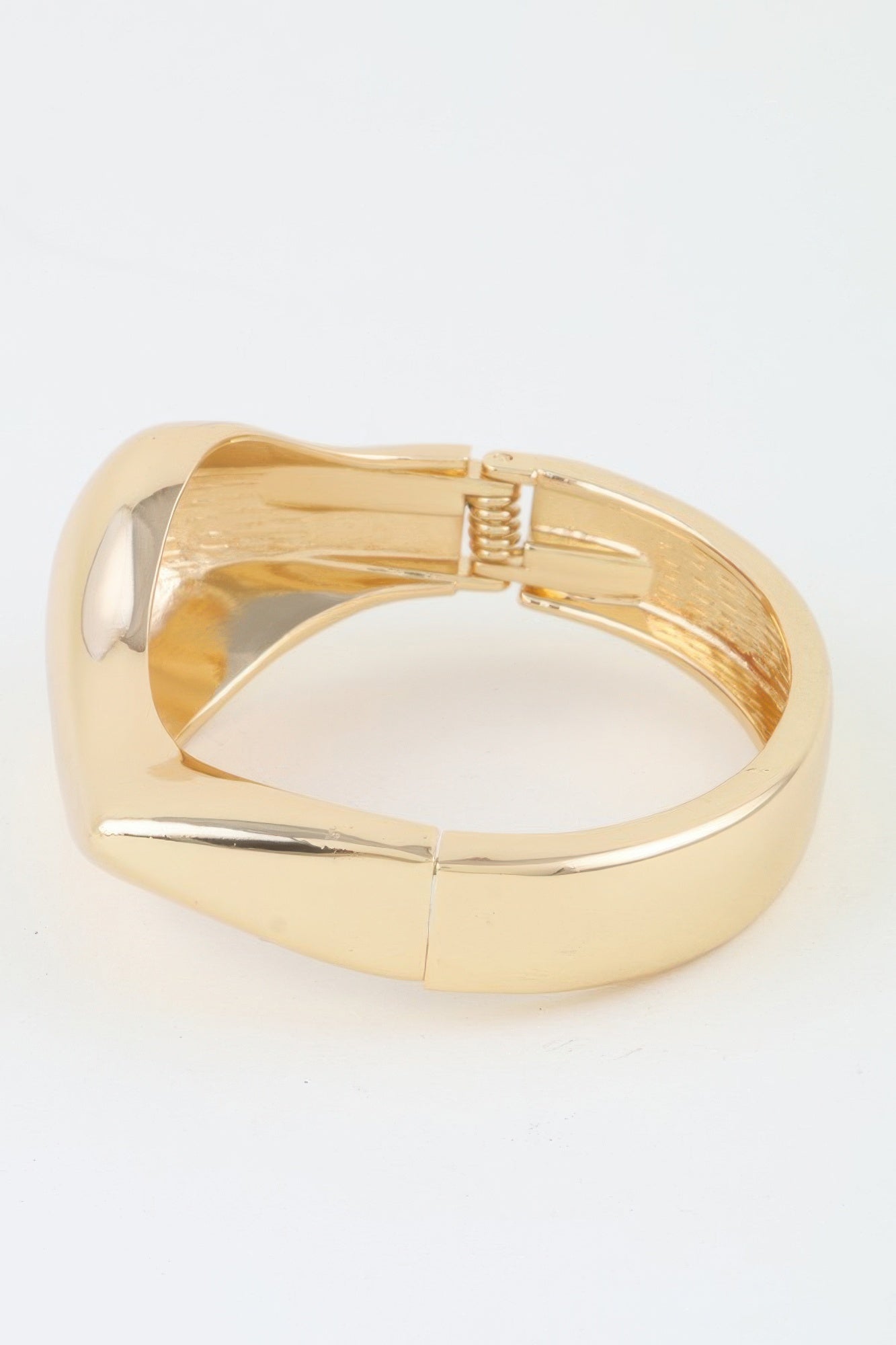 Shiny Teardrop Cuff Bracelet