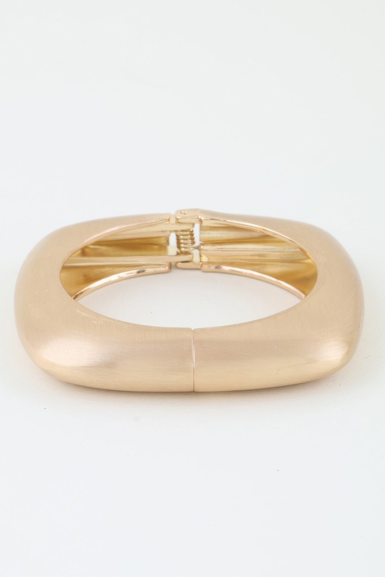 Matte Cubic Cuff Bracelet