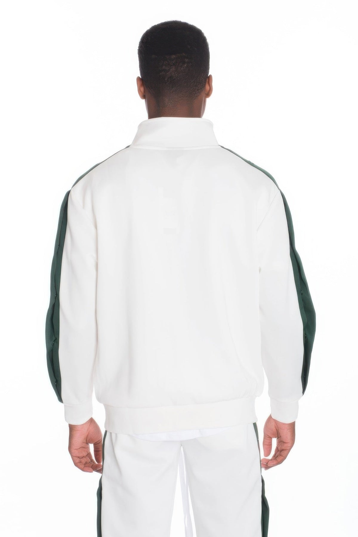 Snap Button Track Jacket