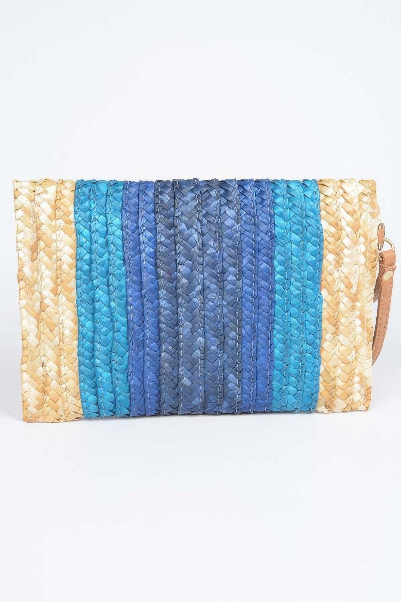Straw Coloful Envelope Clutch