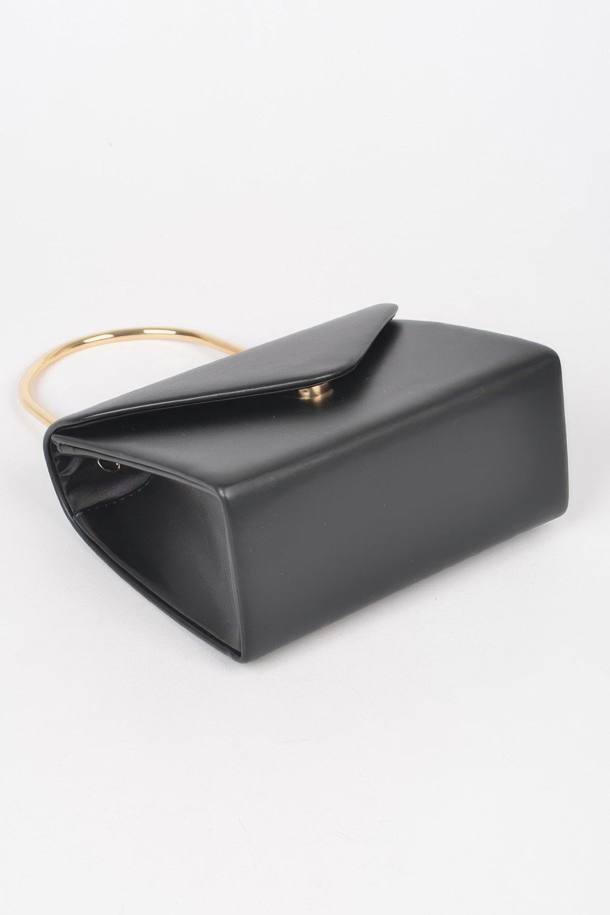 Vegan Metal Handle Bag