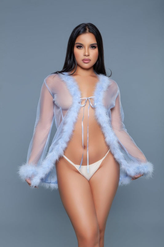 Bata de boudoir Consultar tabla de tallas en «más detalles»
