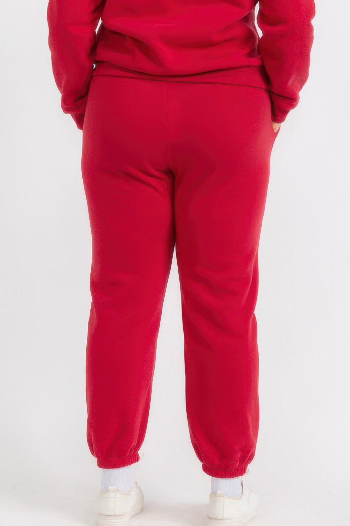 Poly Fleece Elastic Waist Joggers