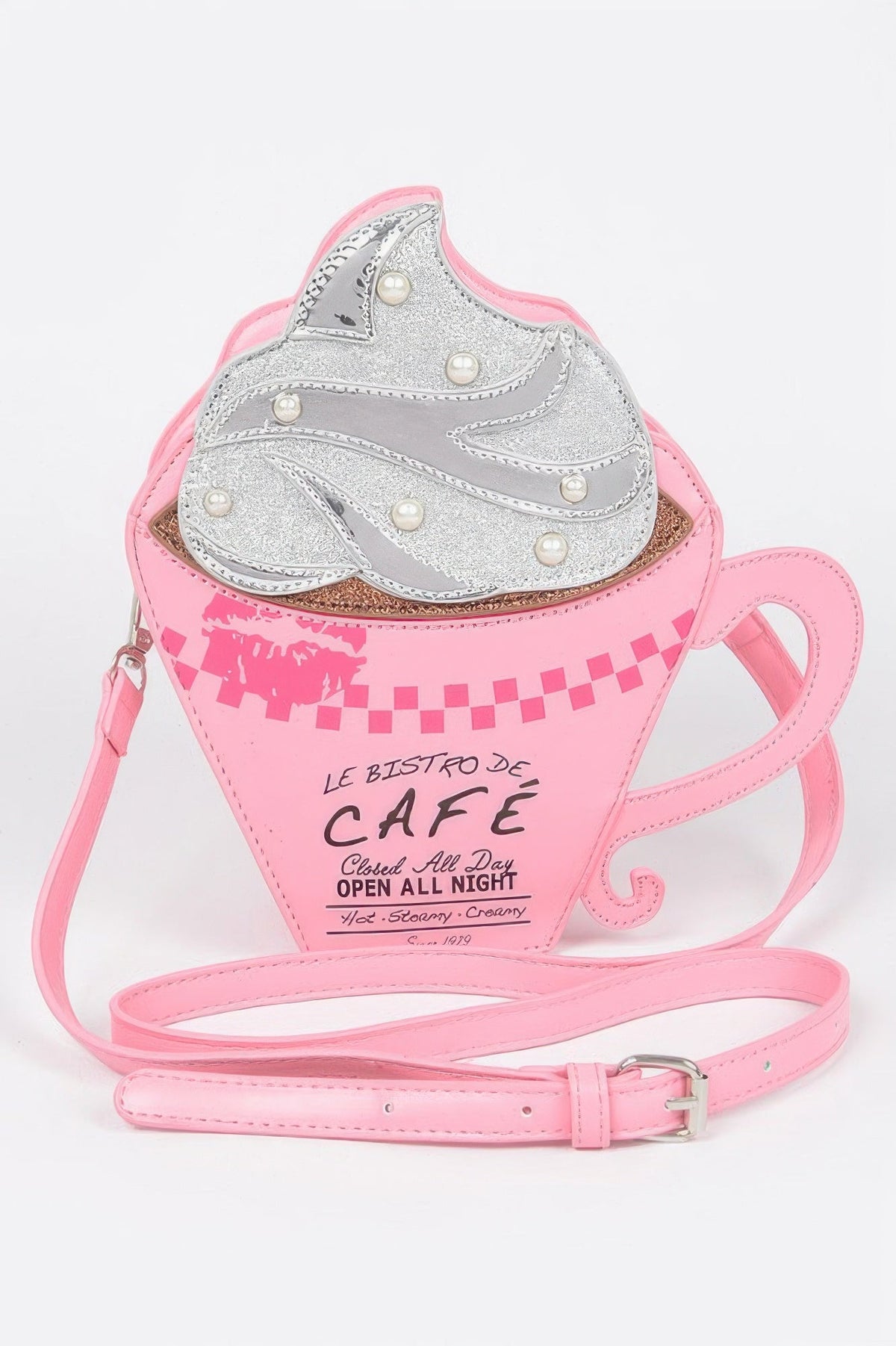 Whip Cream Coffee Cup Novelty Bag