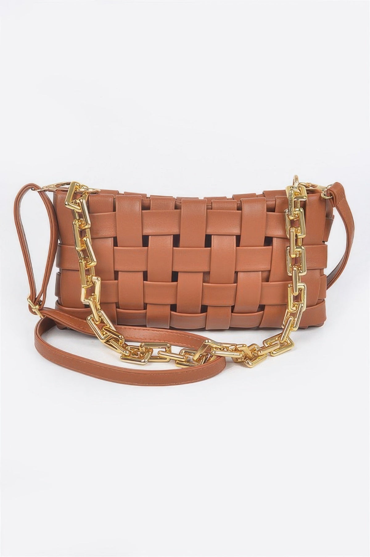 Braided Chain Crossbody Bag
