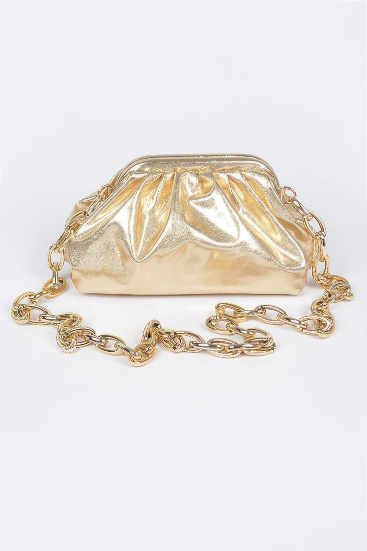 Metallic Pouch W Ccb Resin Chain