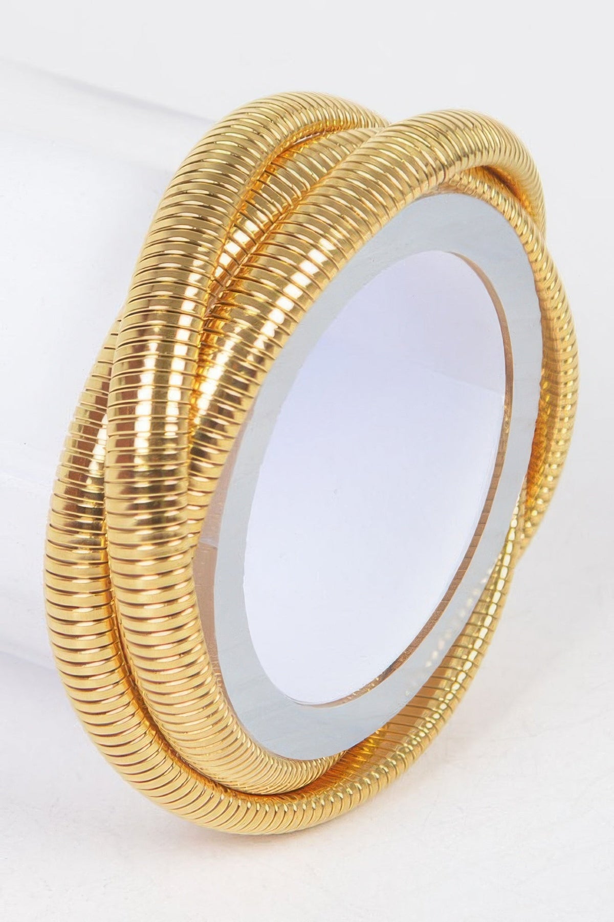 Aluminum Triple Stretch Chain Bracelet
