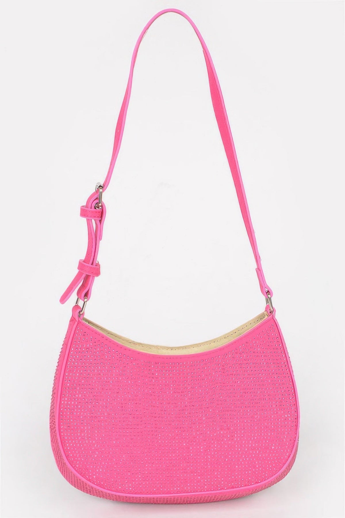 Elegant Hot Fix Shoulder Bag - Women's Accessory