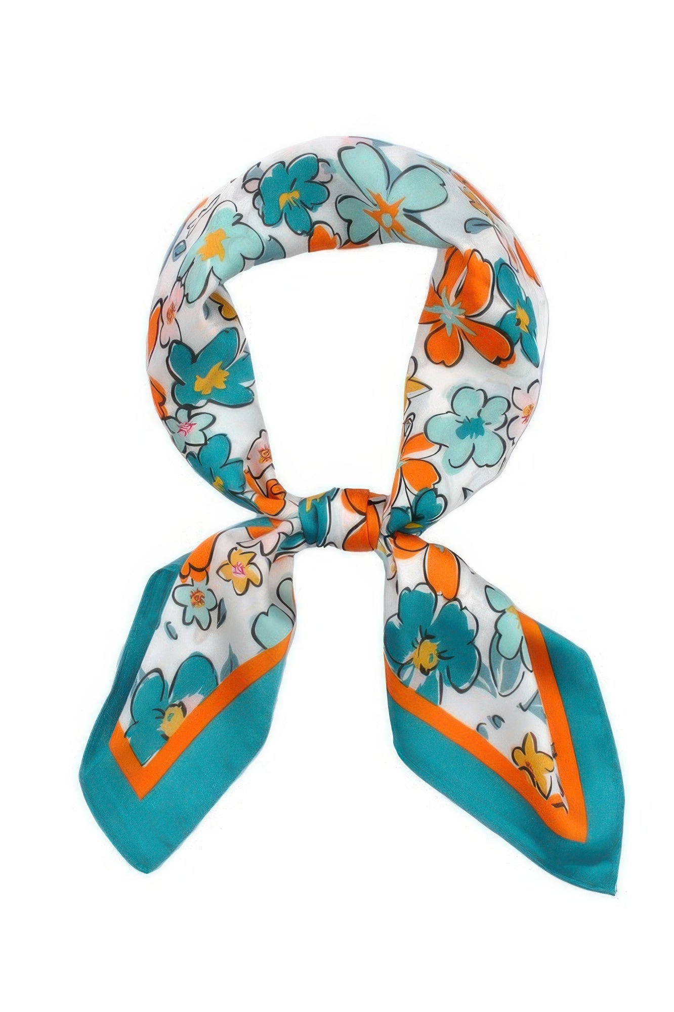 Flower Print Bandana