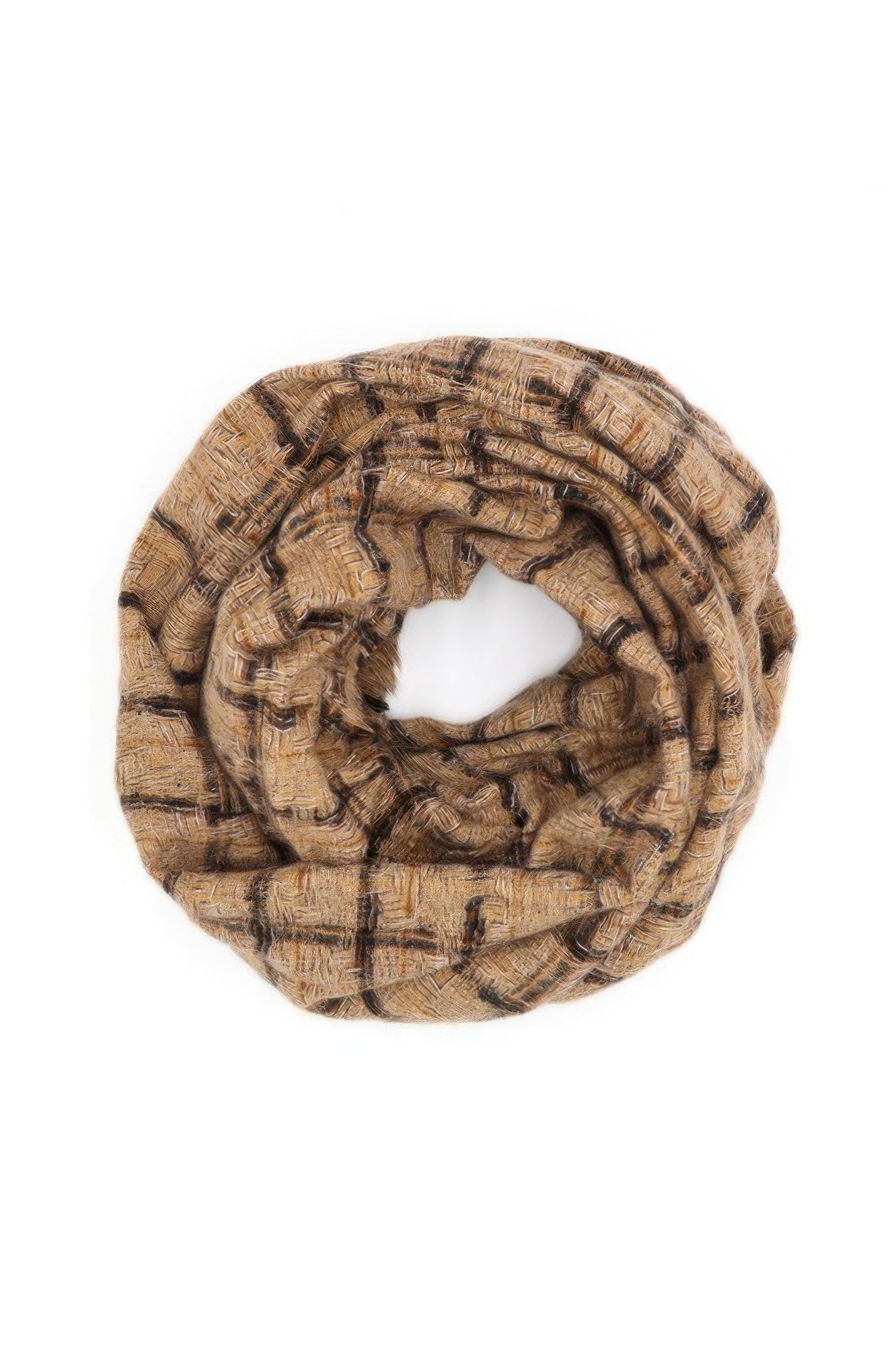 Plaid Infinity Scarf