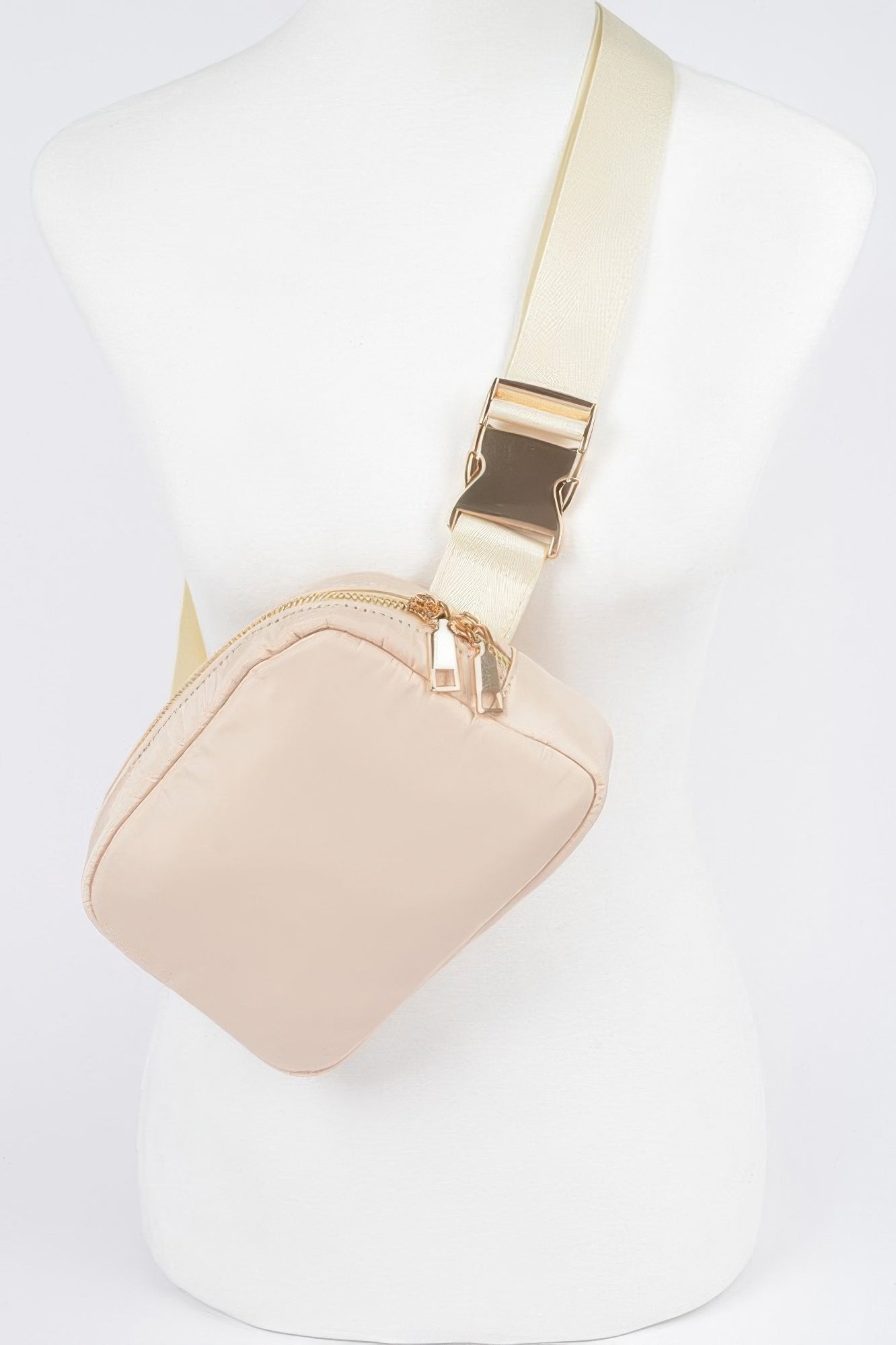 Nylon Zip Fanny Pack