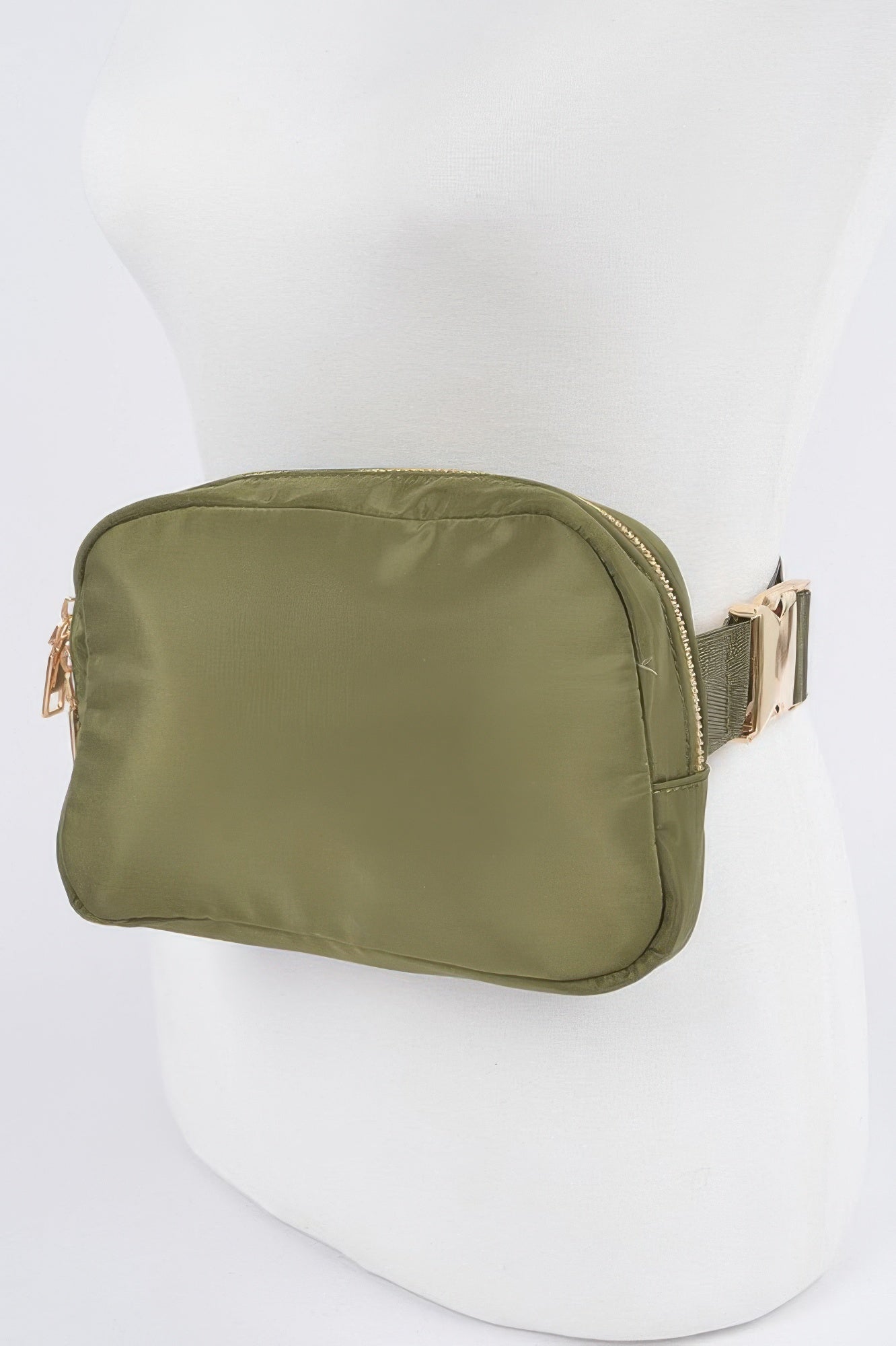 Nylon Zip Fanny Pack