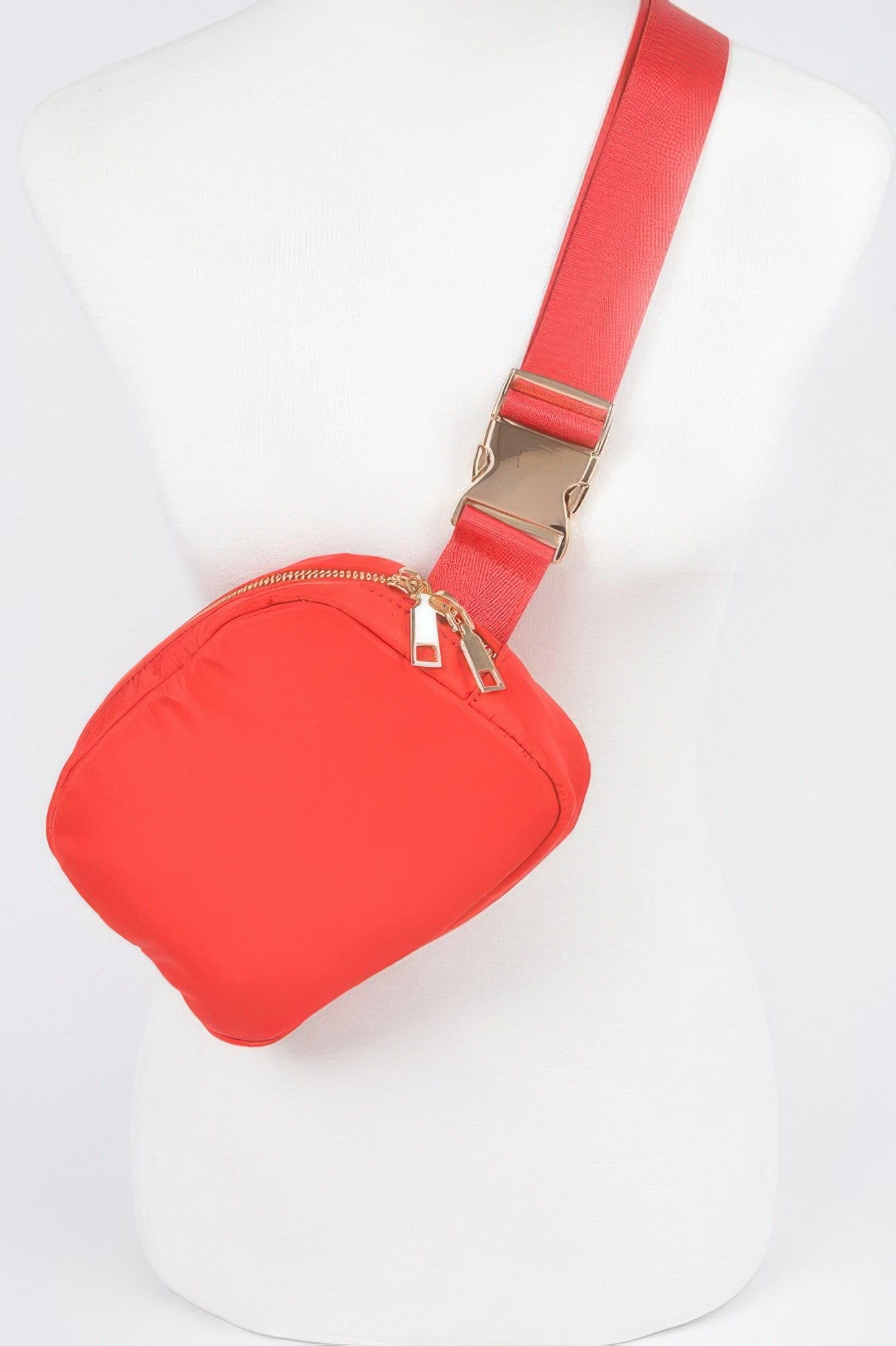 Nylon Zip Fanny Pack