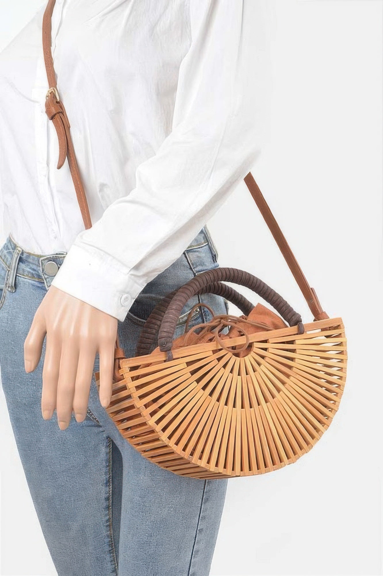 Handmade Bamboo Clutch