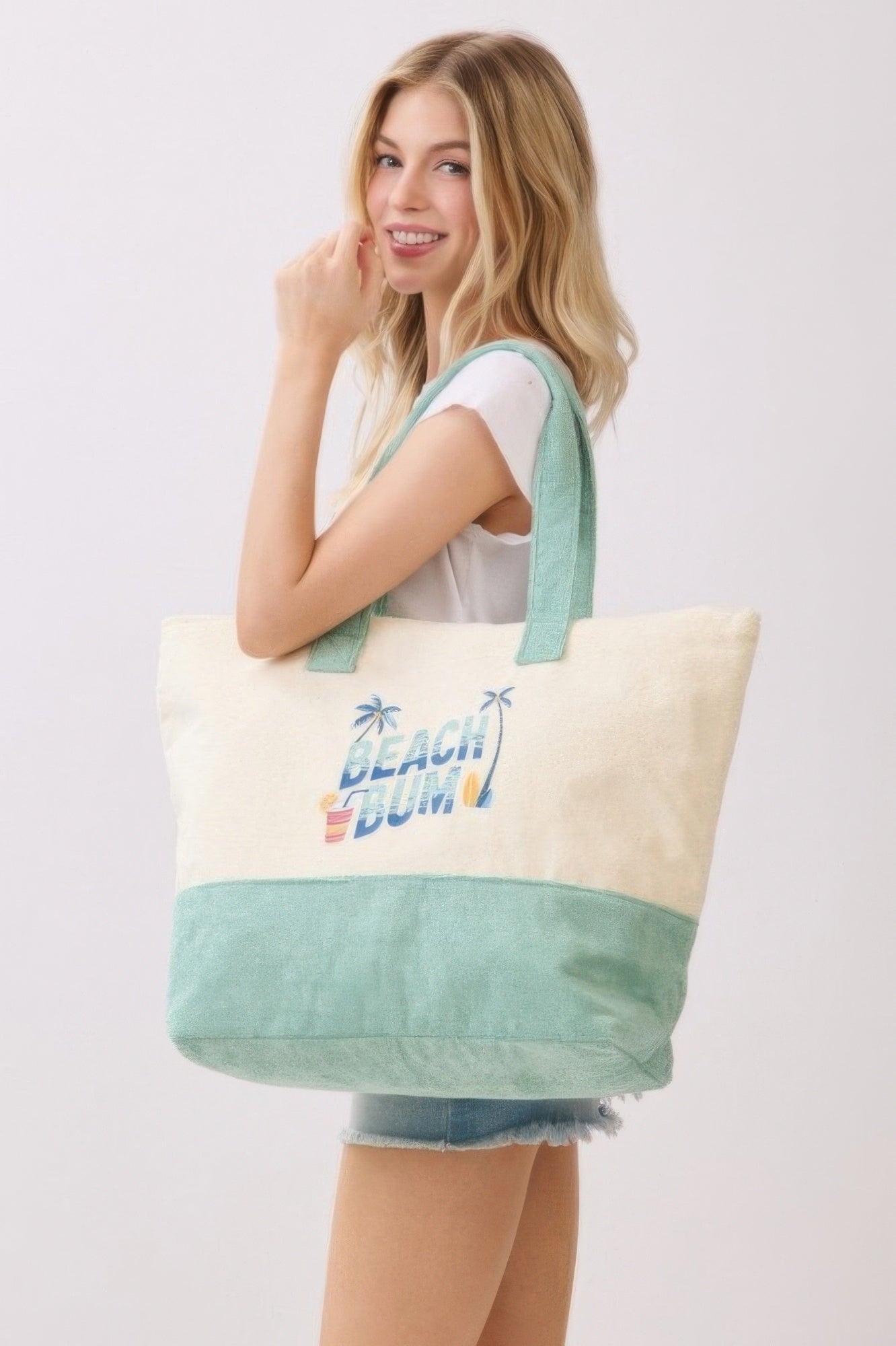 Beach Bum Terry Tote