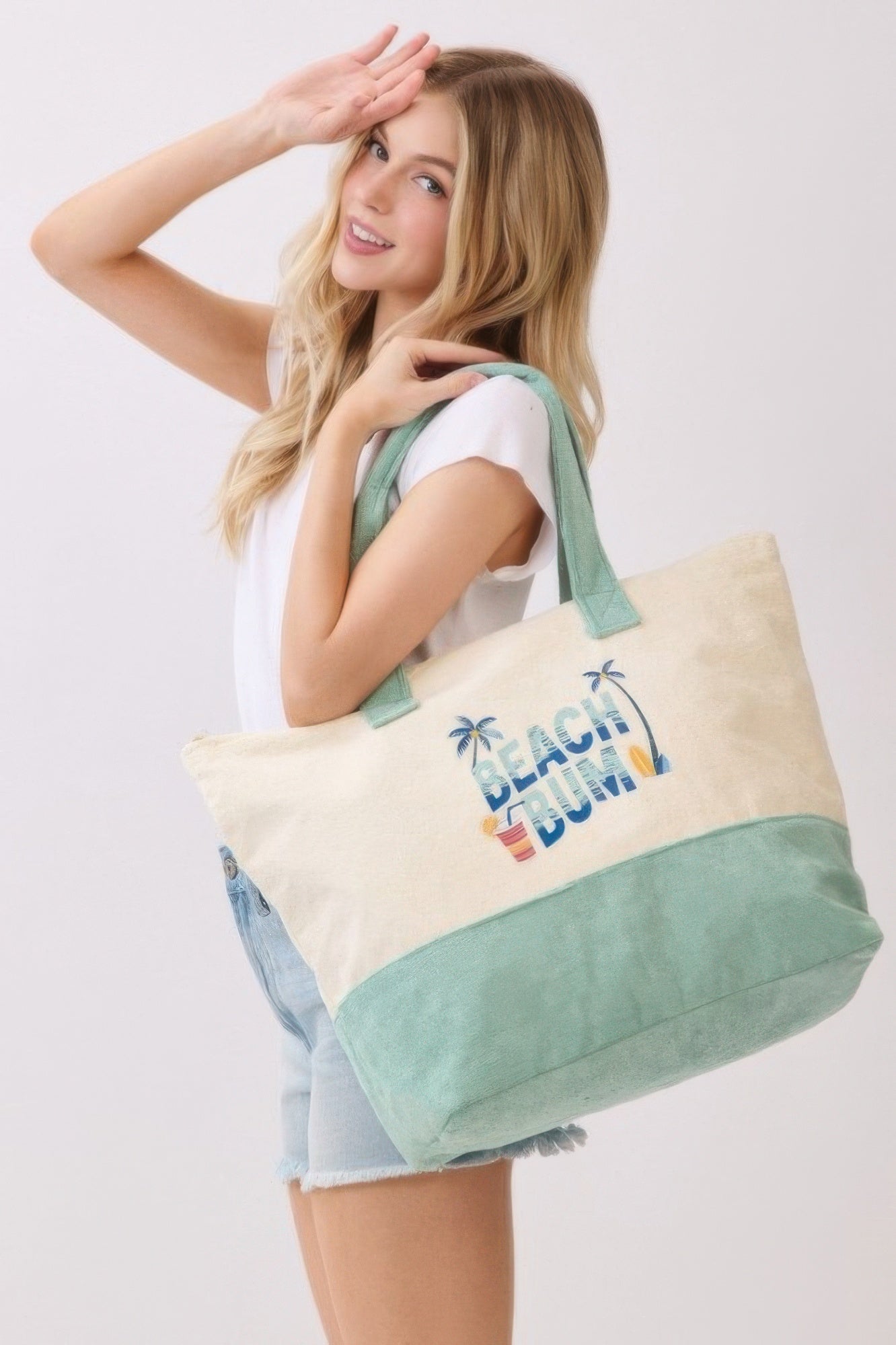 Beach Bum Terry Tote