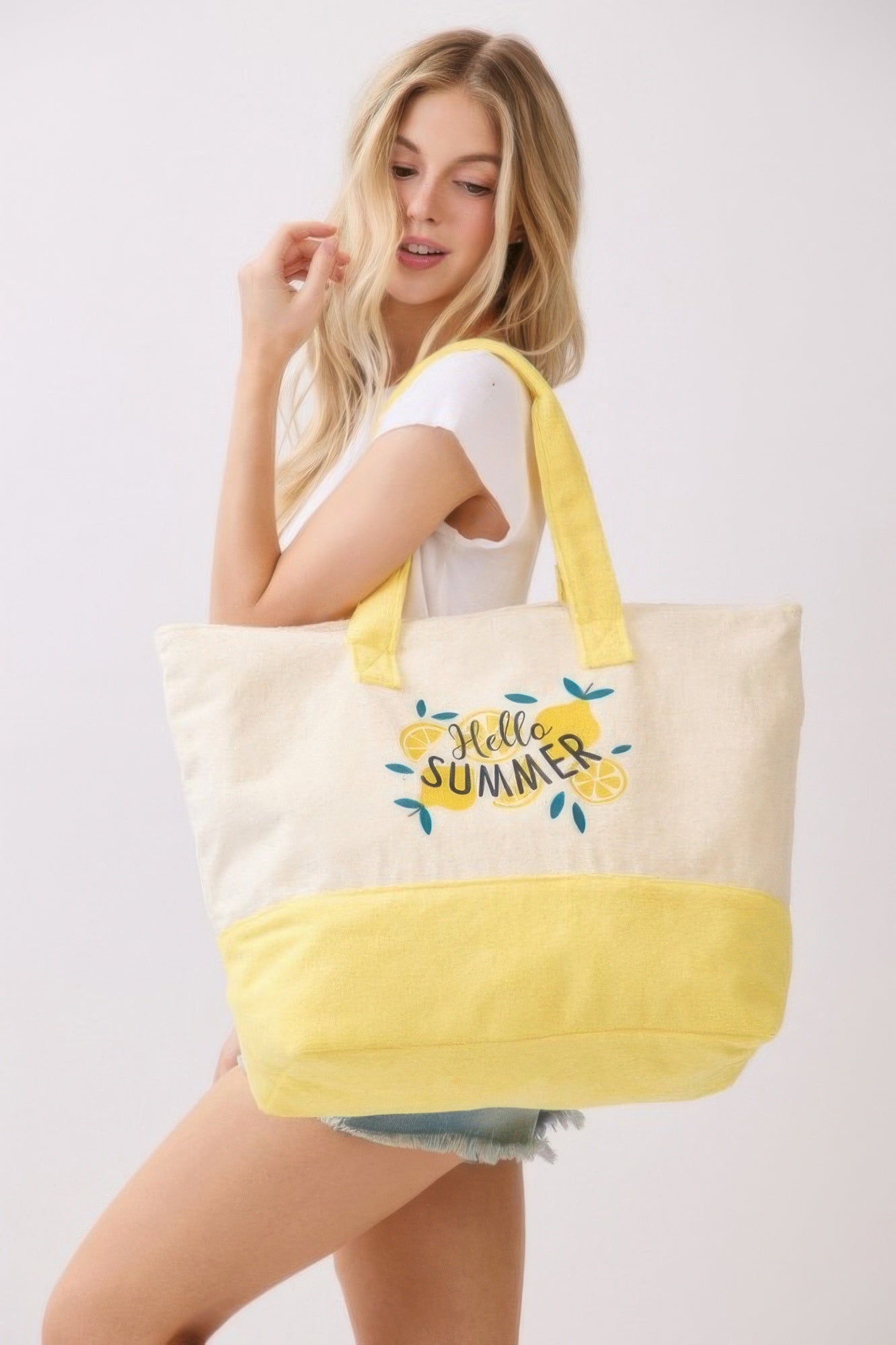 Hello Summer Terry Tote