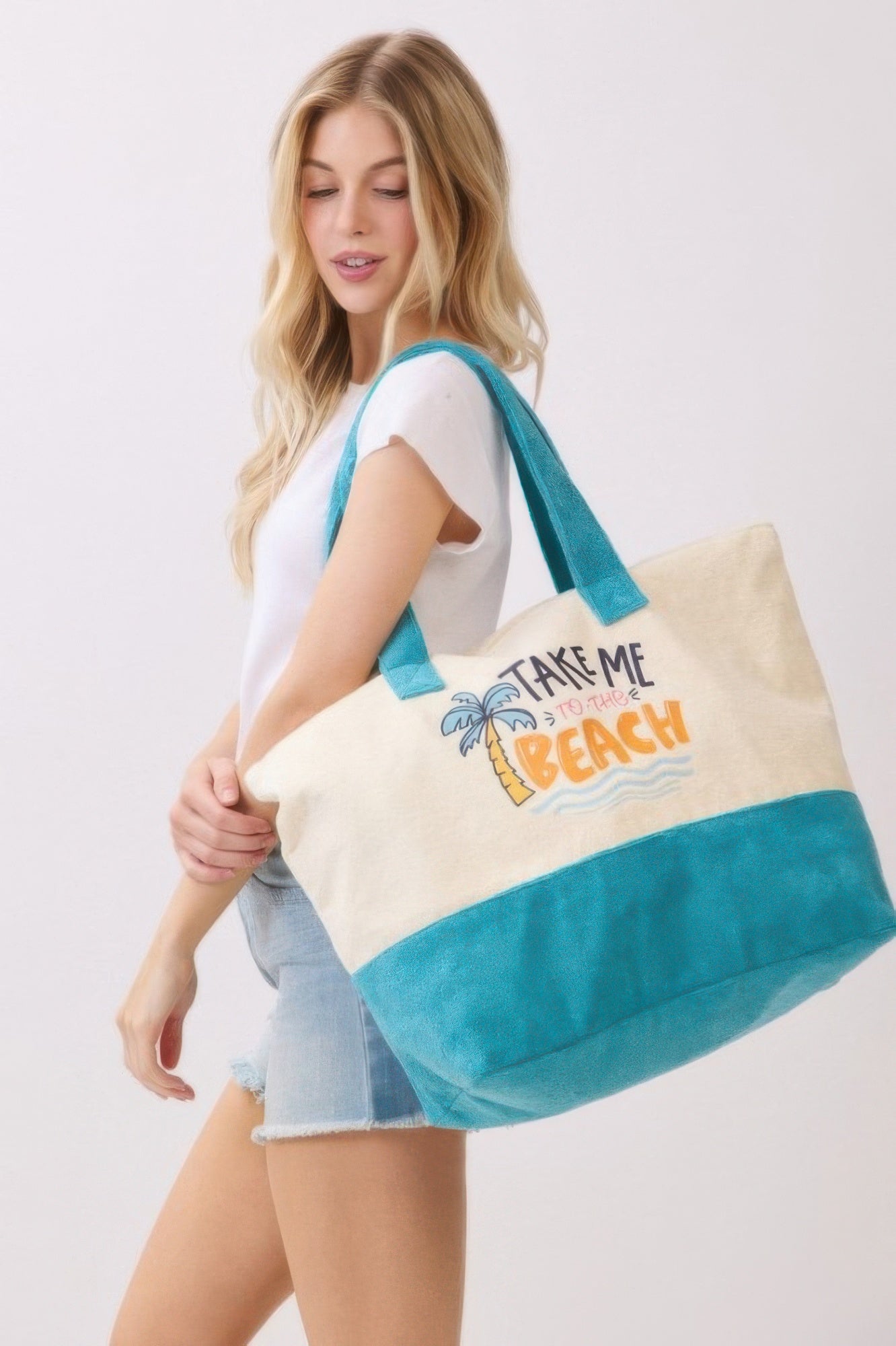 Take Me To The Beach Terry Tote