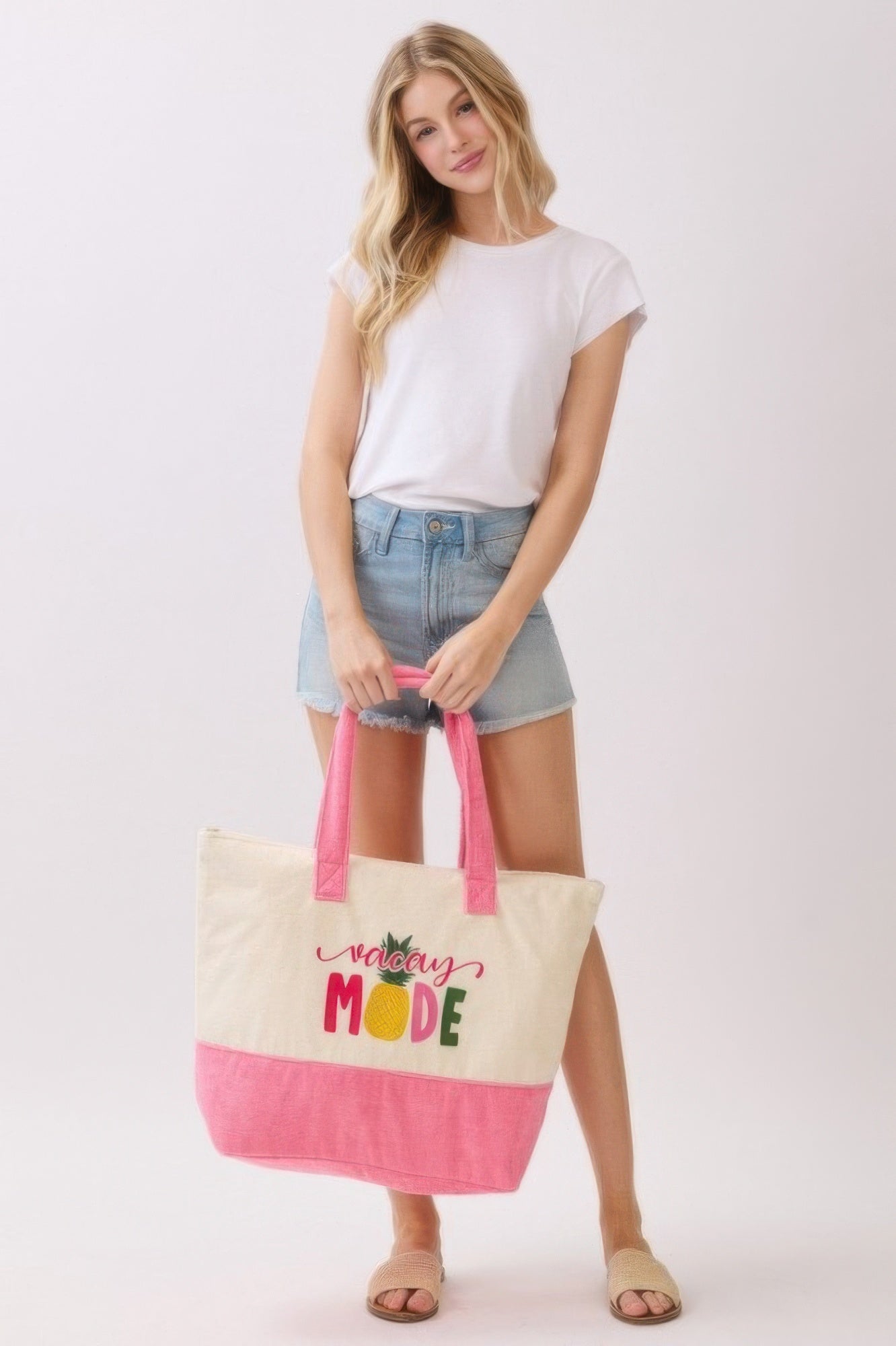 Vacay Mode Terry Tote