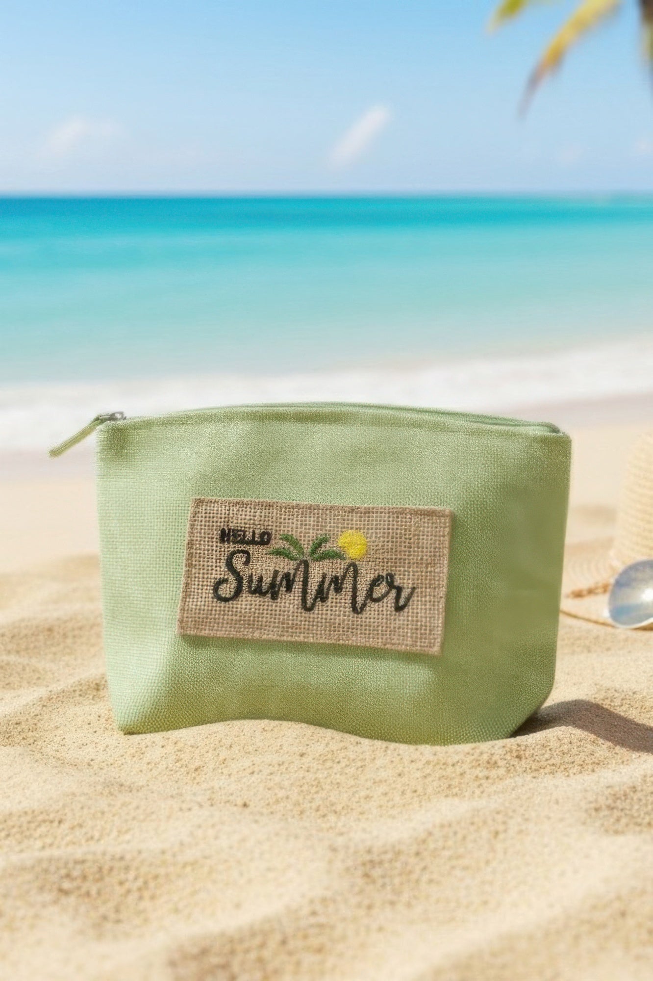 Holiday Patch Vintage Cosmetic Pouch