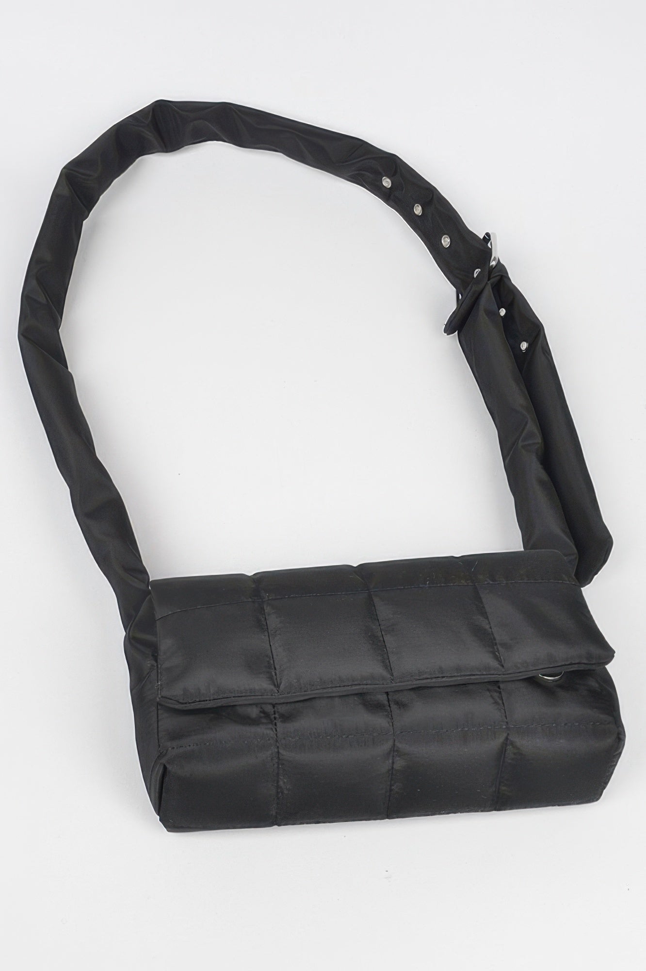 Nylon Padded Crossbody Bag