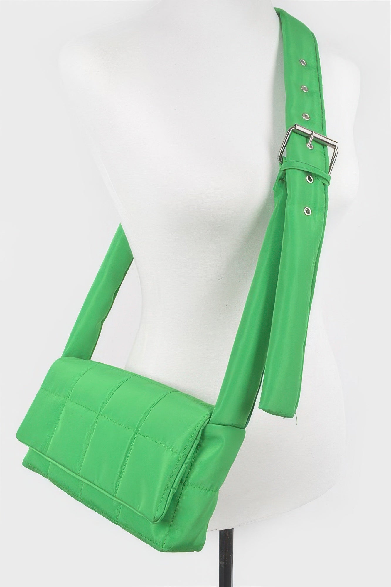 Nylon Padded Crossbody Bag