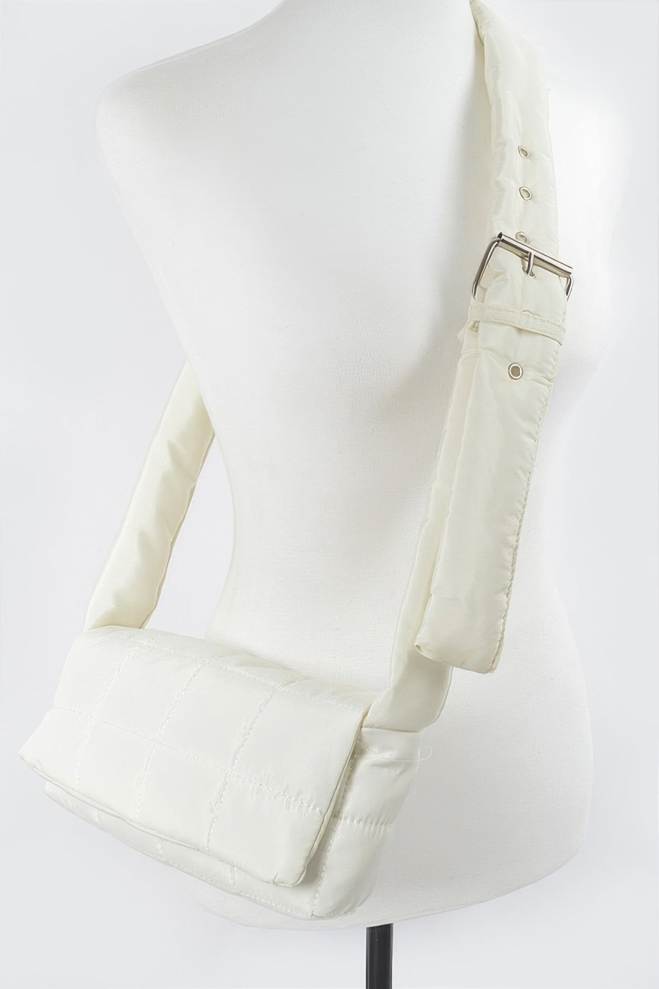 Nylon Padded Crossbody Bag