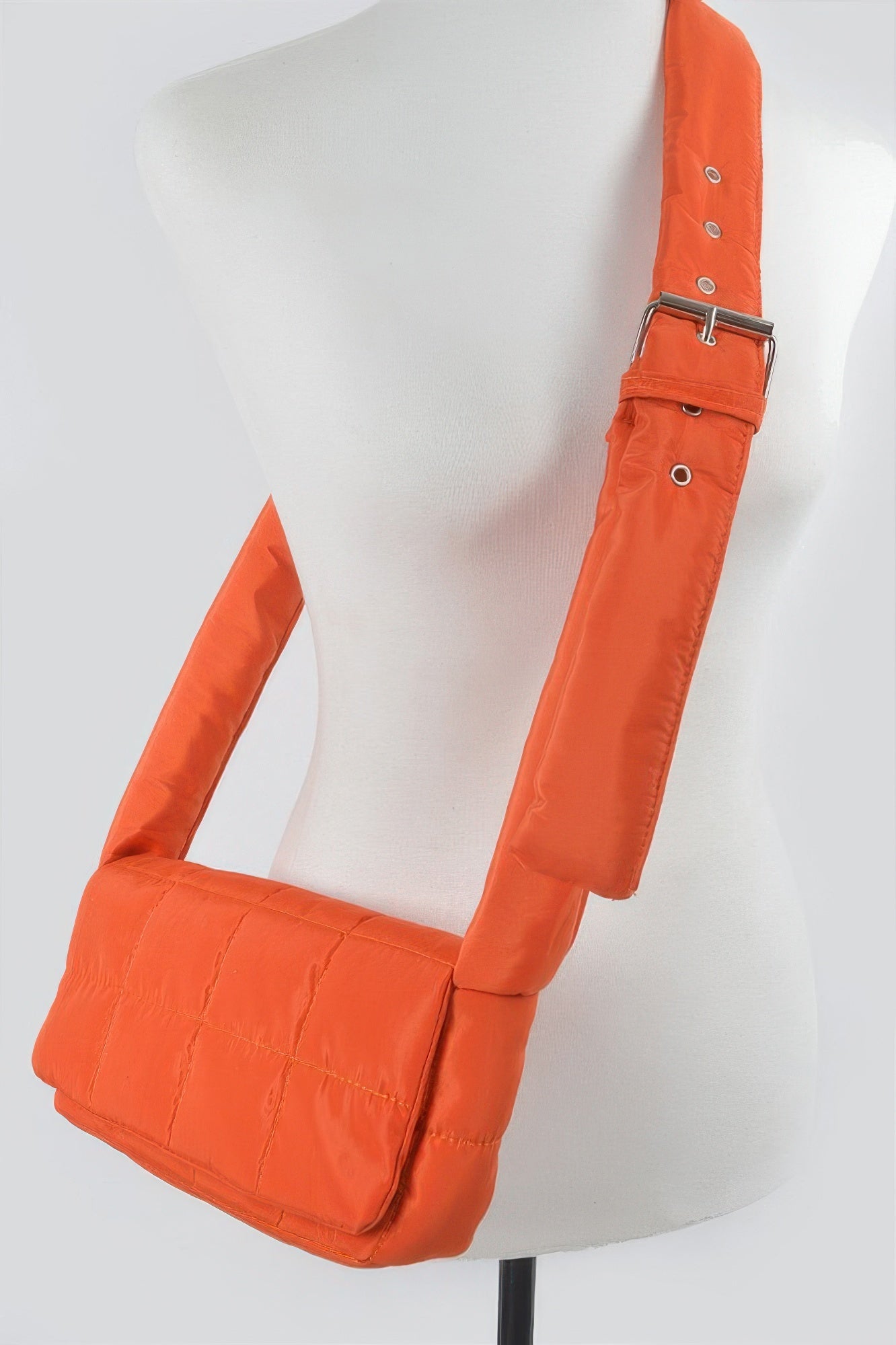 Nylon Padded Crossbody Bag
