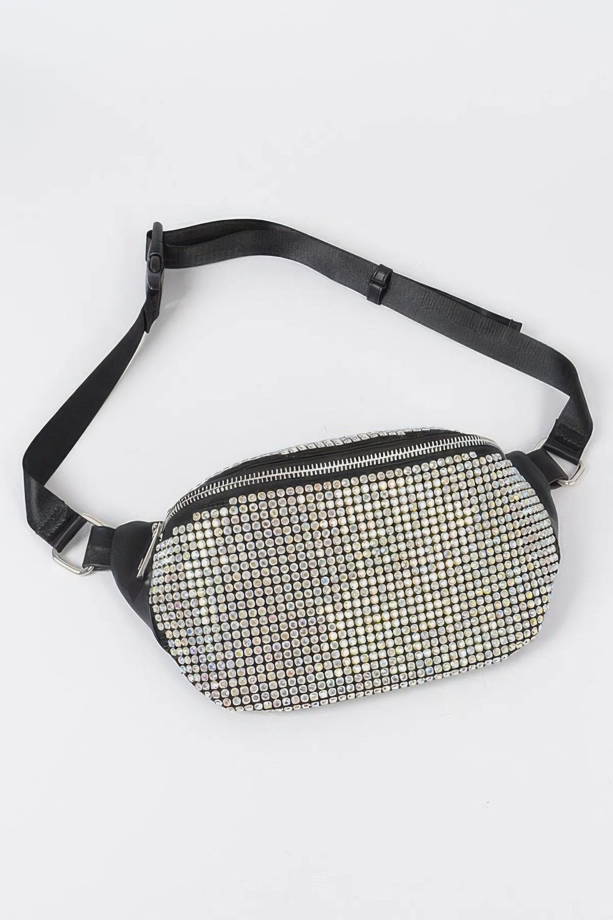 Rhinestone Mesh Fanny Pack