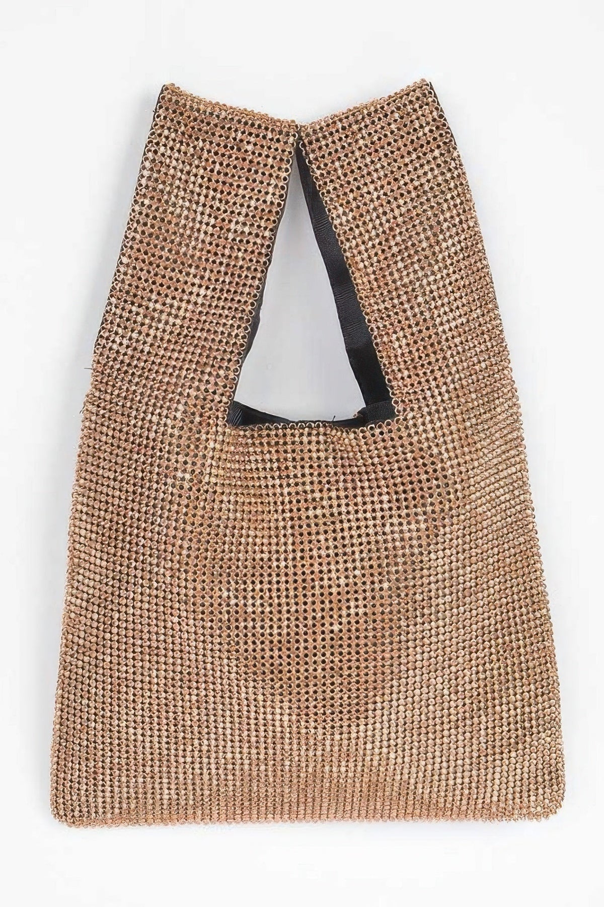 Rhinestone Studded Tote Bag