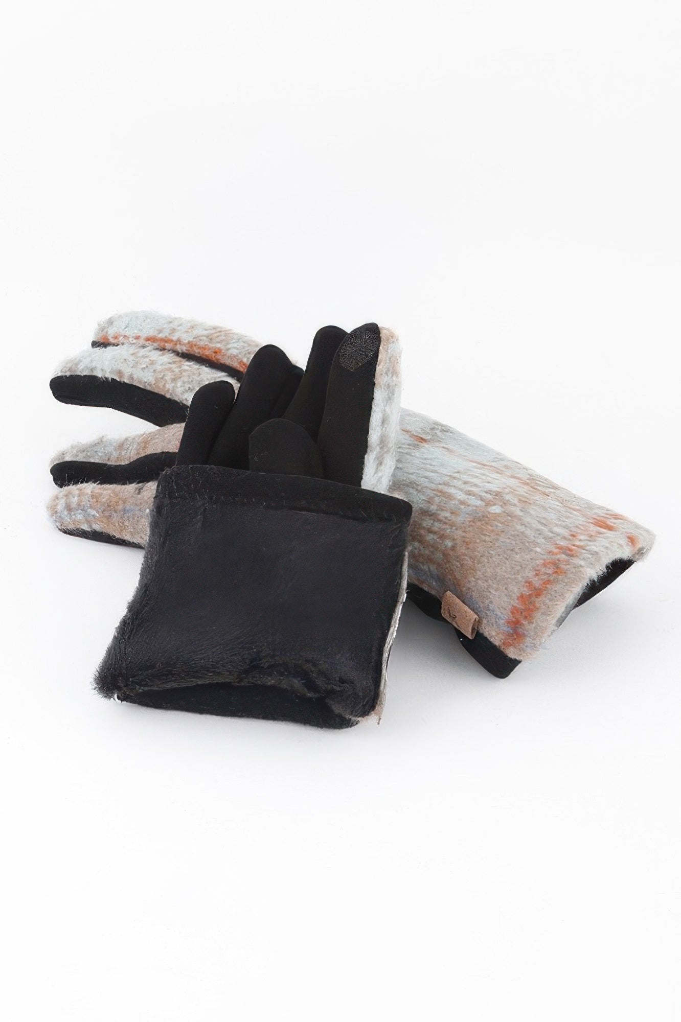 Light Cotton Plaid Gloves