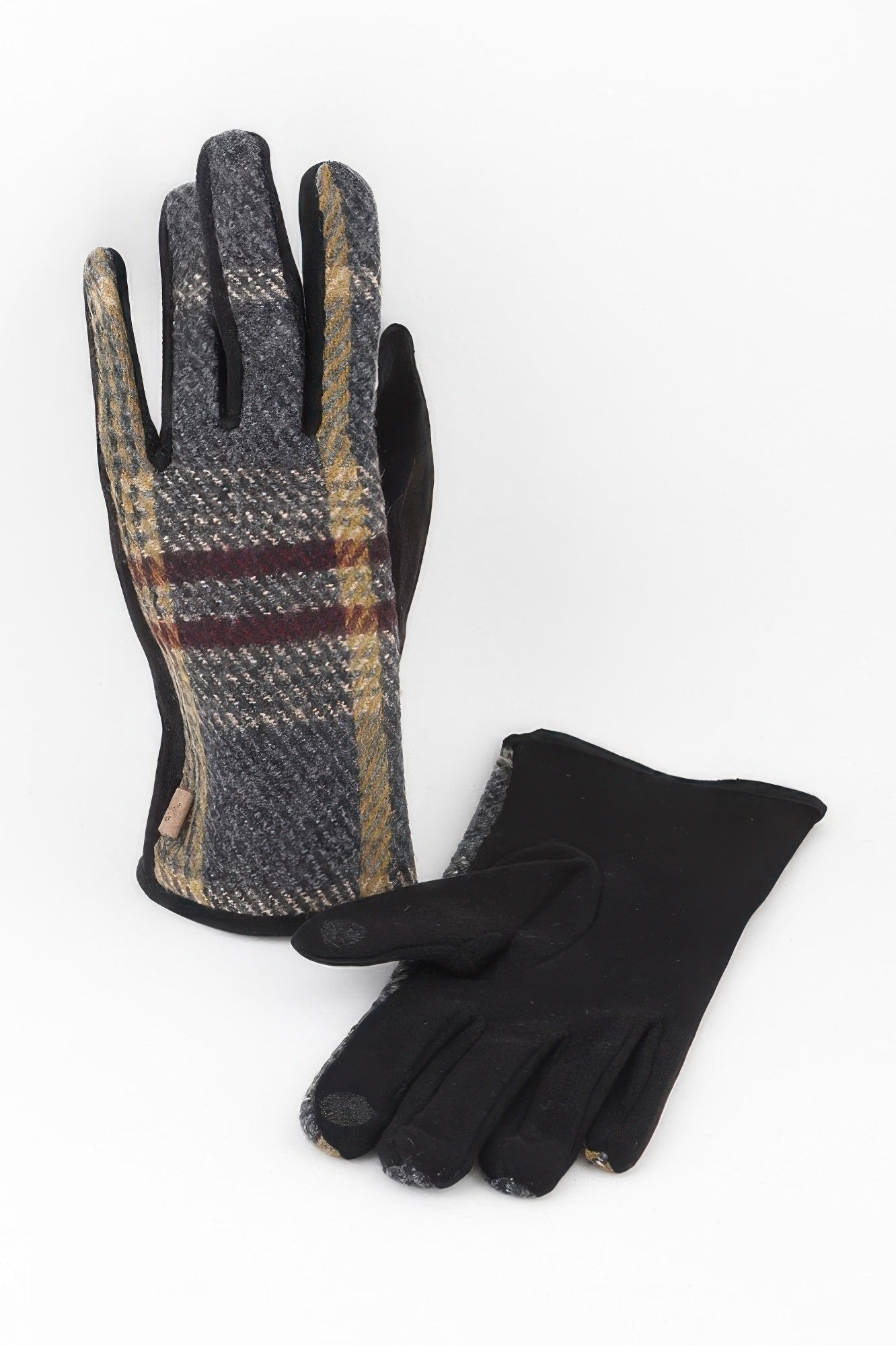 Cotton Plaid Gloves