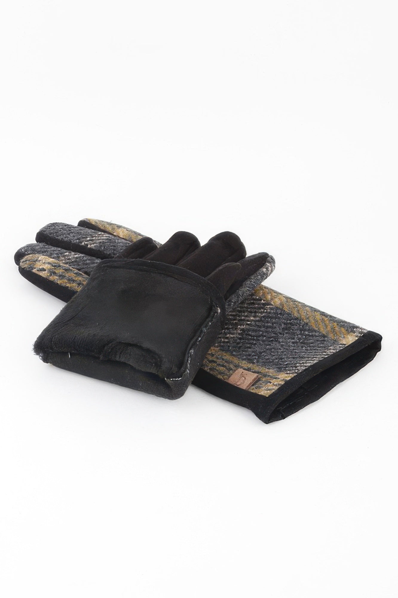 Cotton Plaid Gloves