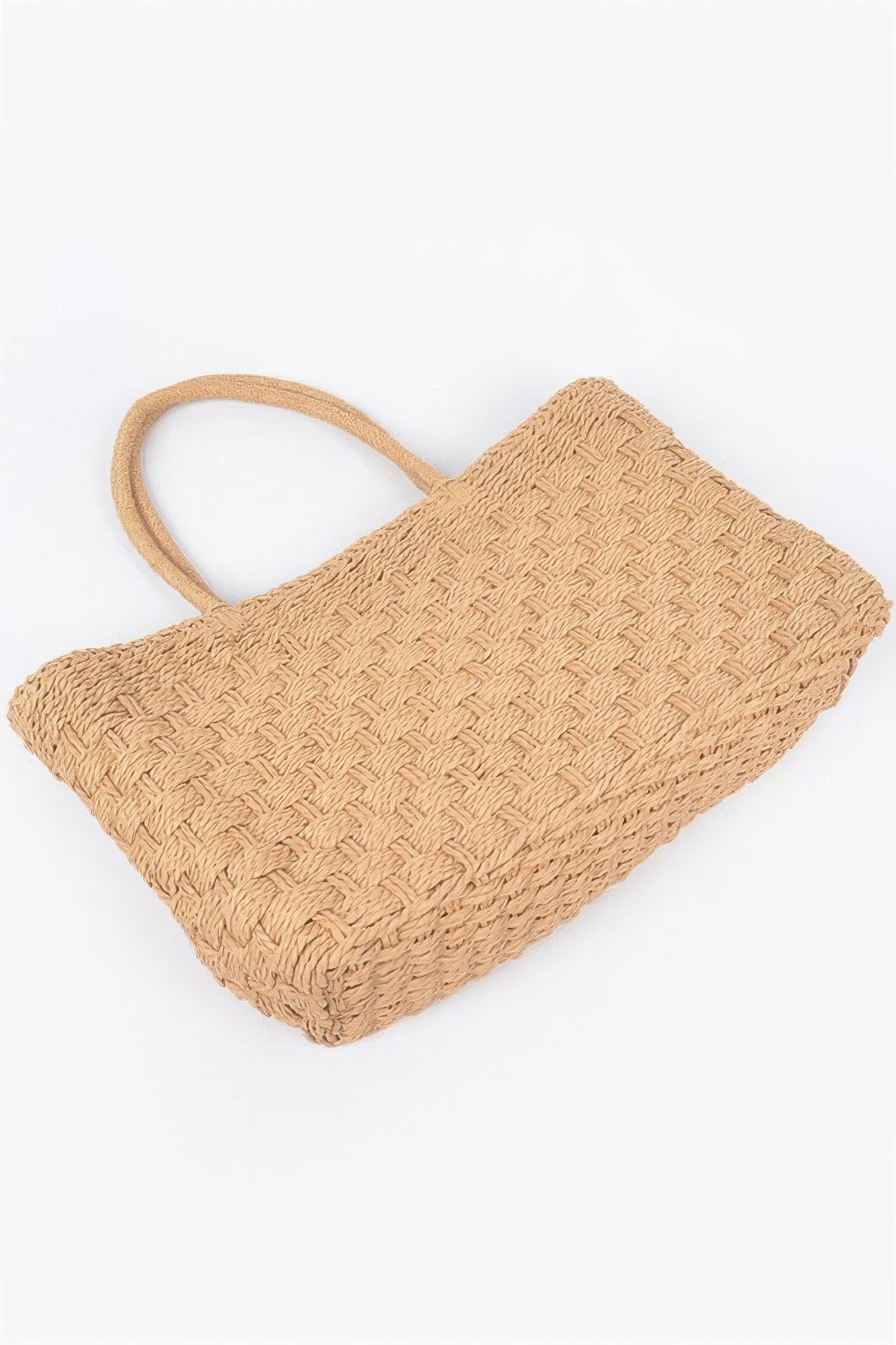 Straw Medium Tote Bag