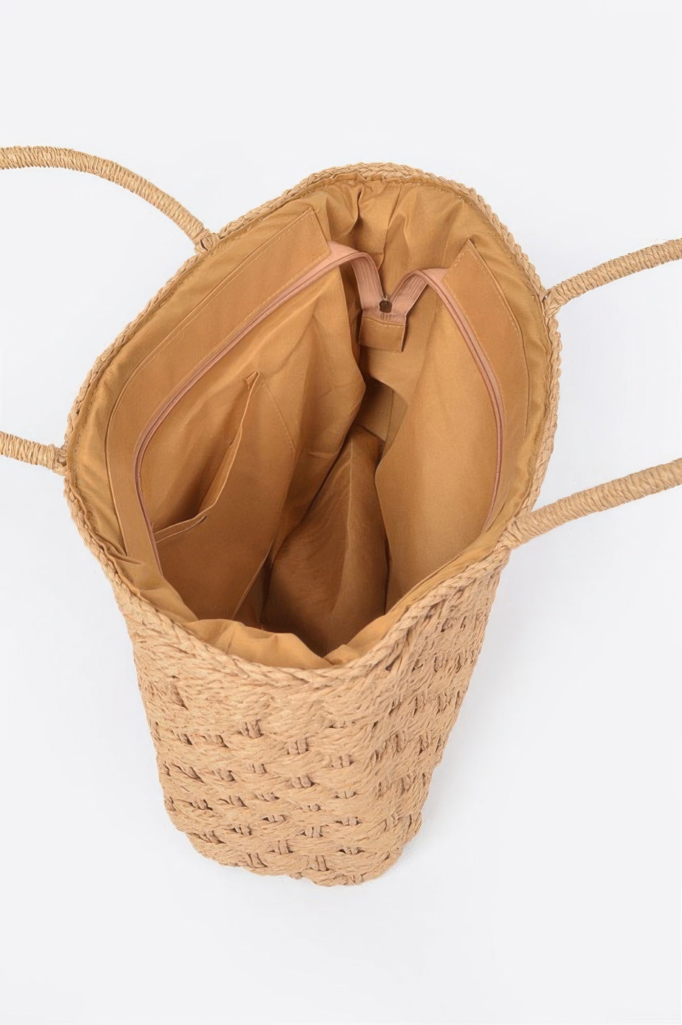 Straw Medium Tote Bag